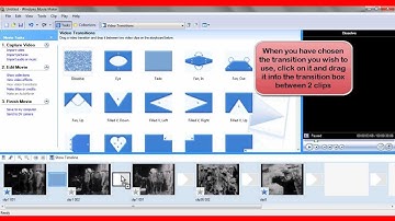 Windows Movie Maker - Effects and Transitions