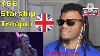 AFRICAN'S FIRST TIME REACTION TO Yes - Starship Trooper (SunShades Reactions)