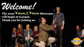 2020 Voice.2.Voice Poetry Project final showing!