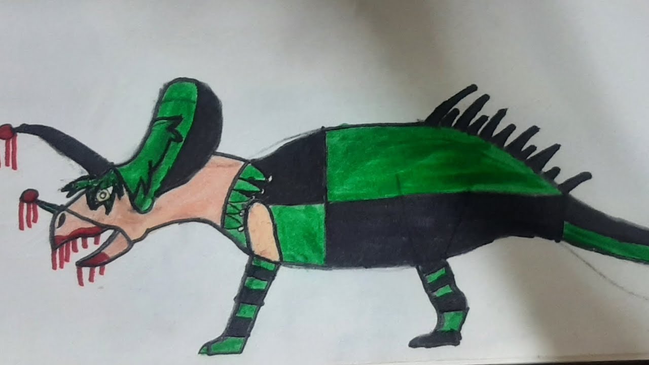 Dinosaur Gacha World Jester Triceratops sound