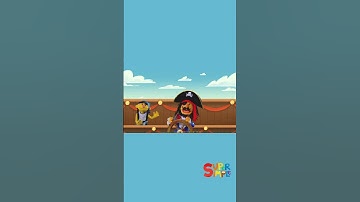 Over The Deep Blue Sea #shorts #kidssongs #supersimplesongs