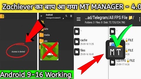 Finally 😯 ZArchiver का बाप आ गया MT MANAGER 🔥 | Full Solution Android/iOS" Bgmi 4.0 update