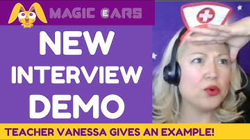 NEW DEMO INTERVIEW | with MAGIC EARS TEACHER VANESSA
