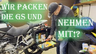 TET Schweden und Norwegen, die Vorbereitung, Packvideos der Teilnehmer, alles muss auf das Moped !