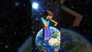 minecraft Steve can watch earth##minecraft videos#minecraft
