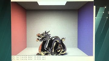 GPU ray tracer