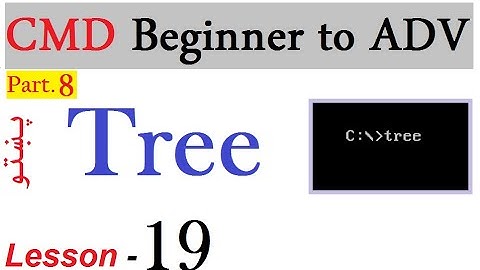 Microsoft Windows Seven Full Tutorial in Pashto Lesson 19 | CMD Part. 8