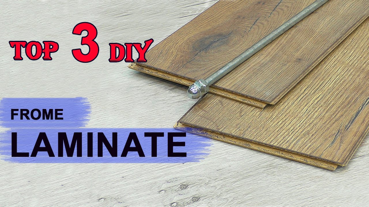 TOP 3 BRILLIANT IDEAS FROM LAMINATE REMAINS! Amazing woodworking projects!