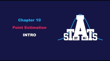 Intro to Point Estimation  (Exam P/CT3/Stats)
