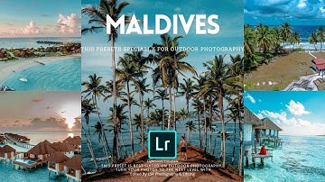 Maldives Preset | Free Lightroom Presets XMP & DNG | Lightroom Tutorials