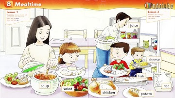 FIRST FRIENDS 2  UNIT 8   MEALTIME   1of5