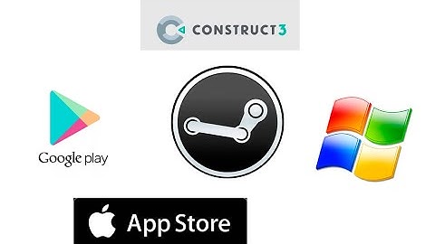 Экспортируем игру: android, ios, html5, windows. Construct