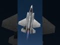F-35 Insane Vertical Climb Straight Up 90° 🚀 #F35 #VTOL #Shorts