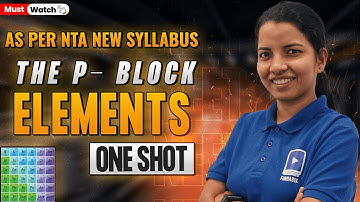 The P -Block Elements In One Shot | Neet 2024 | Detailed NCERT Review