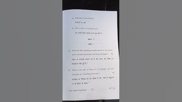 MDU moral education question paper