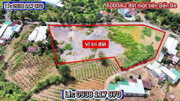 Kẹt tiền lắm rồi cần bán rẻ lỗ 6 sào đất mặt tiền đường Bến Be xã Trị An huyện Vĩnh Cửu 13t8