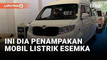 Penampakan Mobil Listrik Esemka di IIMS 2023 | Liputan6
