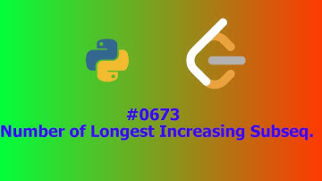 No Sound Leetcode 673: Number of Longest Increasing Subsequence