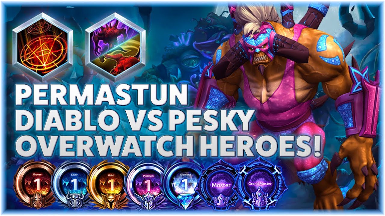 Diablo Apoc — ВЕЧНЫЙ ДИАБЛО ПРОТИВ НАДОЕДЛИВЫХ ГЕРОЕВ OVERWATCH! — B2GM, 1-й сезон 2025 г.