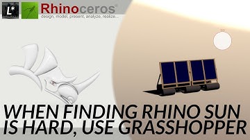 Query Render Options & Sun Preview - Component explained - With examples - Grasshopper 1 - Rhino 8