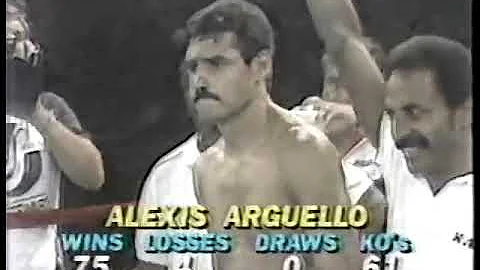 Alexis Arguello vs Kevin Rooney Full Fight