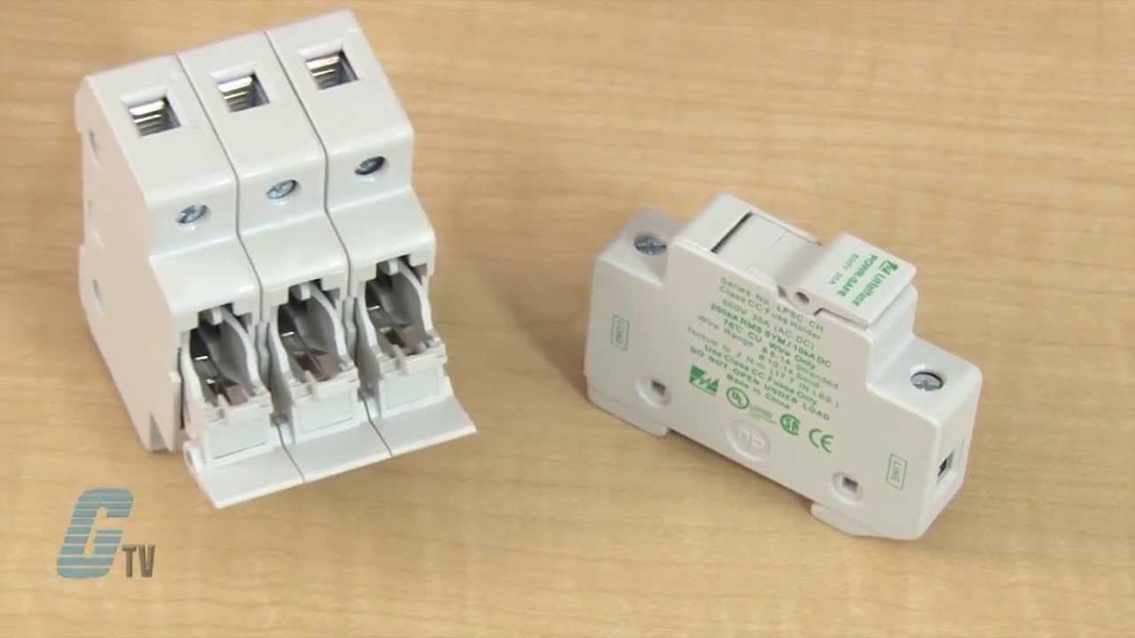 Littelfuse LPSC & LPSM Series Fuseholders YouTube