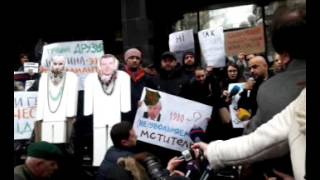 Мітинг під ГПУ, 25.03.2016: активісти вимагають припинити кришування "діамантових прокурорів"
