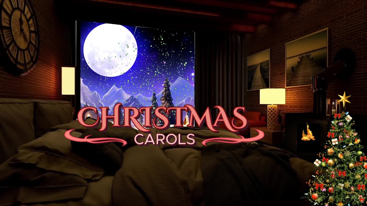 ☃️carol songs & fireplace relaxation🌲ㅣ Christmascarolsongsfireplaces