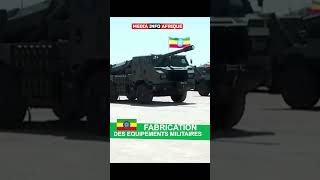 Éthiopie, fabrication des équipements militaires
