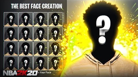 *NEW* BEST SNAGGER/CENTER FACE CREATION TUTORIAL IN NBA 2K20! LOOK LIKE A SNAG GAWD |