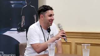 Jon Hare Sensible Software Onstage presentation   Kickstart 01 Amiga Expo UK Live feed