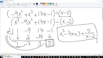 Algebra 2 Lesson 4-3 Dividing Polynomials Part 2