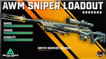 AWM BEST META LOADOUT VỚI SÁT THƯƠNG SNIPER CAO NHẤT | HƯỚNG DẪN MOD SÚNG | DELTA FORCE | DRAGONAK
