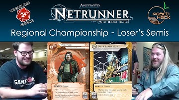 Netrunner - Whizzard vs. NEH - Atlanta Regional Championship, June 4th 2016 - Loser