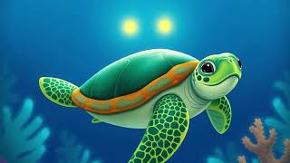 🐢 The Brave Little Turtle | Inspiring Story for Kids 🌊✨
