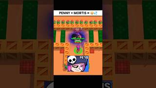 PENNY   MORTIS = 😳💦 #shorts #brawlstars