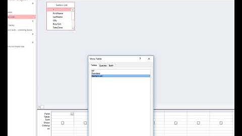 Access 2016 - filter date and query