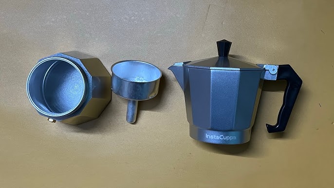 InstaCuppa Electric Moka Pot Espresso Maker 