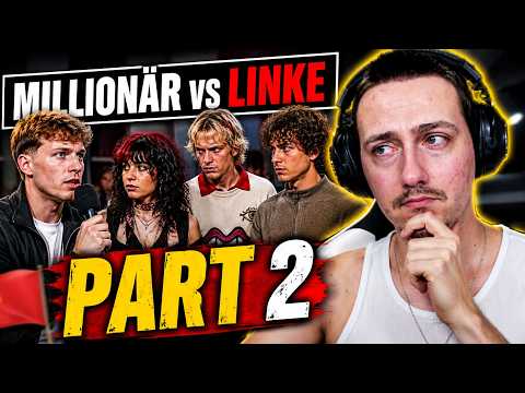 MILLIONÄR vs LINKE Diskussion eskaliert komplett… (Part 2)