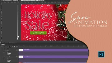 Photoshop Animation | Winter Falling Snow
