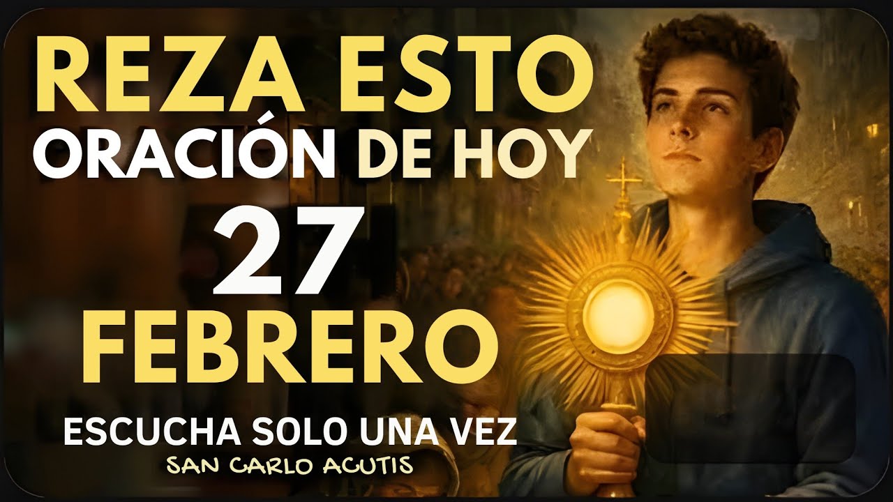 ORA ESTA ORACIÓN URGENTE POR UN MILAGRO UNA SOLA VEZ Y RECIBE TU BENDICIÓN HOY – SAN CARLO ACUTIS
