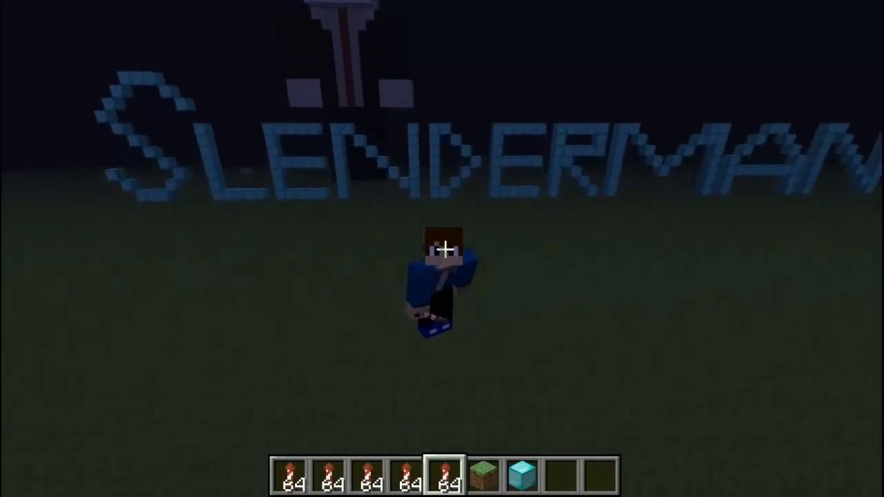 Speed art slenderman en minecraft [NEW]