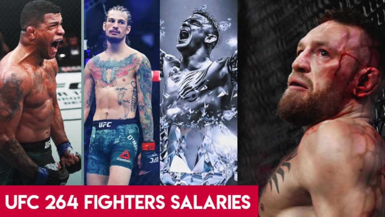 How much each fighter gets paid at UFC 264 _ Earnings of Conor Mcgregor and Dustin Poirier #ufc264