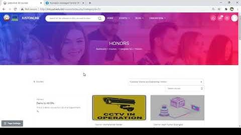How to self-enroll in a course in JUST LMS