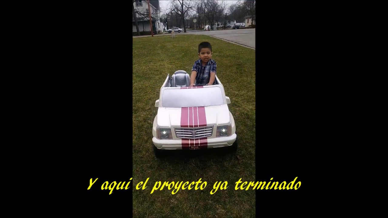 montable electrico cadillac escalade