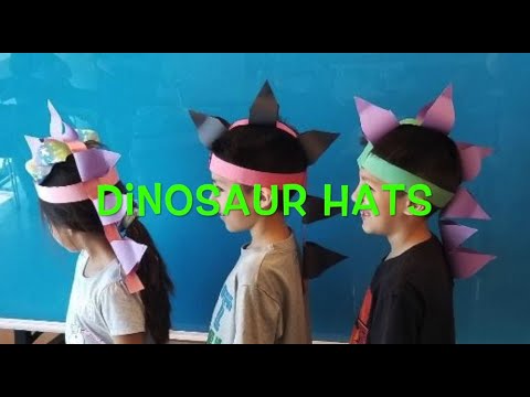 cache herhaling Tropisch Dinosaur Hat with Jacque at The Epic - YouTube