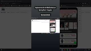 WebSockets en Spring Boot + Angular.