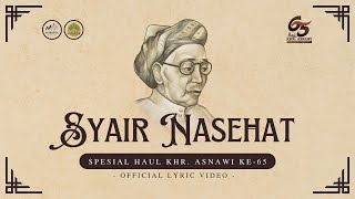 SYAIR NASEHAT KHR. ASNAWI | AL MUBAROK QUDSIYYAH