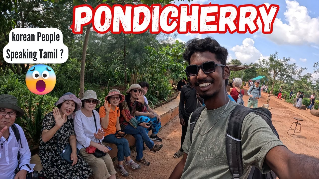 🤯 Saamy Namba Bashai Pesuthe 🤯😎Pondicherry Vlog😎 #pondicherry #travelguide