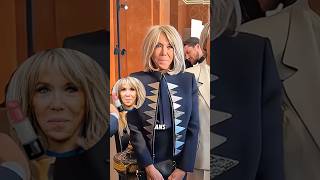 Brigitte macron #shorts #celebrity #politics #macron #brigittemacron
